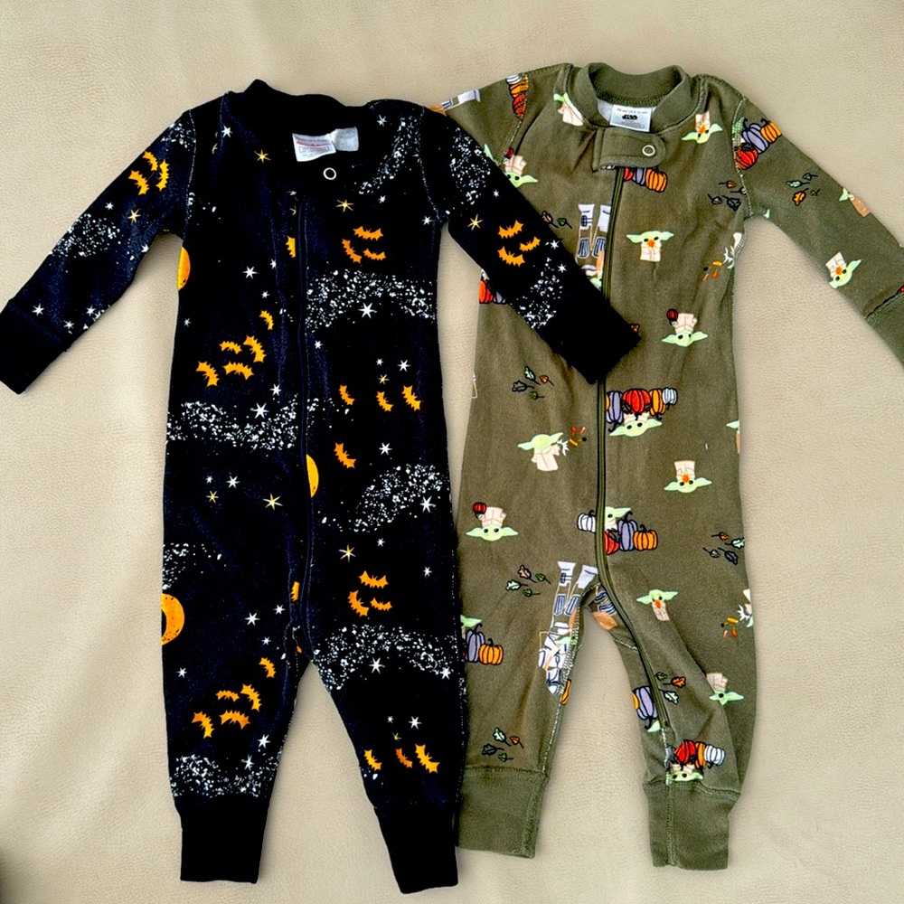 Hanna Andersson Zip PJs - Set of 2